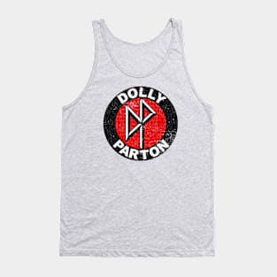 Dolly Parton Fanart Logos Tank Top